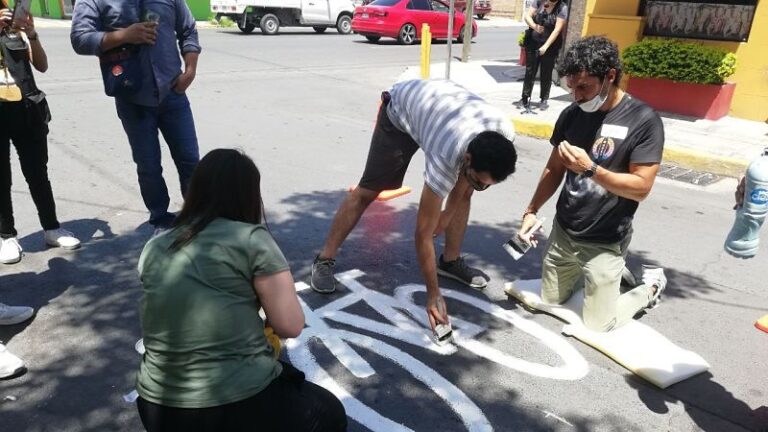 Diseñan prototipo de urbanismo táctico “Prioridad Ciclista” en el LABNL