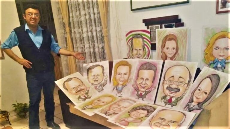 Luy, cuatro décadas en la caricatura