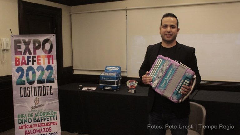 Presentan Expo Baffetti 2022 con el gran premio acordeonísticos