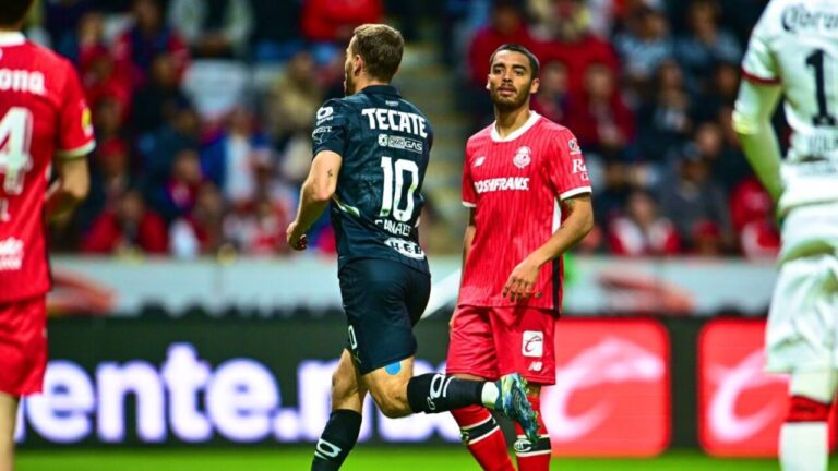 ¡Canales rescata! Rayados empata en Toluca