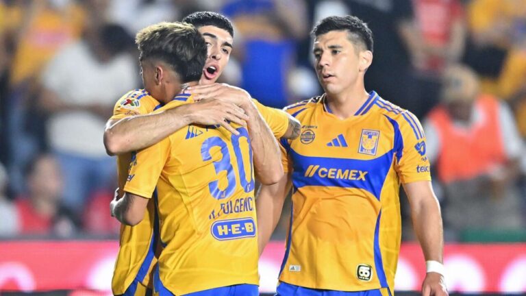 Tigres vence a Atlas con golazo de Ozziel Herrera en la jornada 6 del Clausura 2025