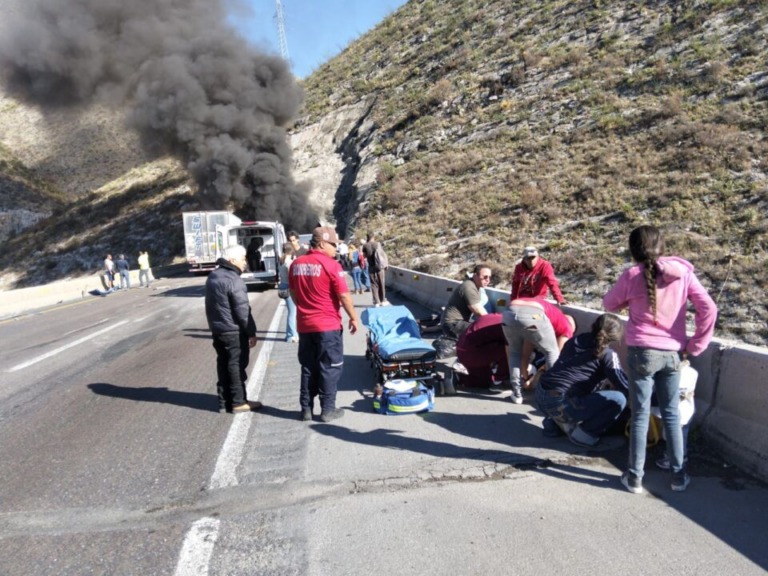 Accidente en Coahuila deja víctimas mortales y moviliza a autoridades
