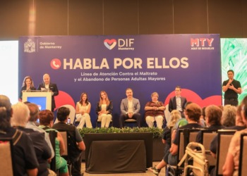 Monterrey lanza línea contra maltrato a adultos mayores “Habla por Ellos”