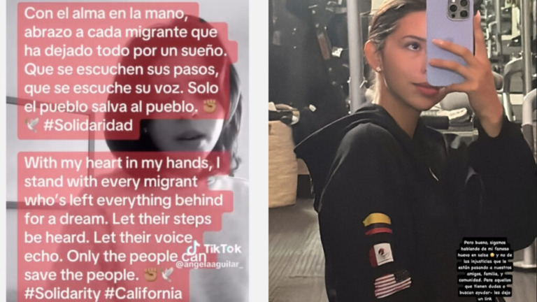 Ángela Aguilar genera críticas por comentario sobre migrantes