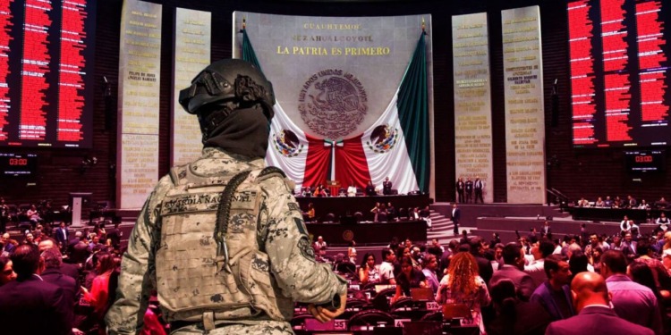 Aprobación de la reforma a la Ley de la Guardia Nacional en México