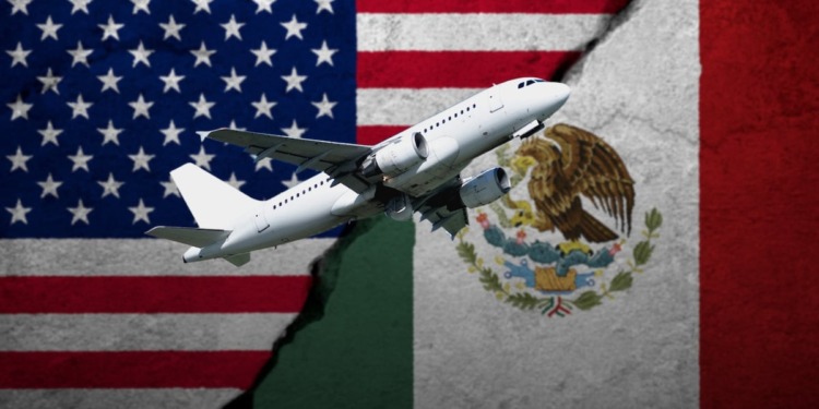Conflicto aéreo entre México y Estados Unidos por traslado de carga