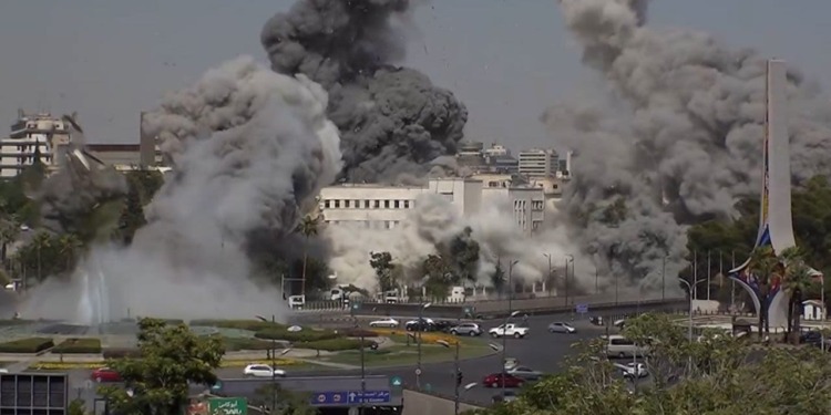 Israel realiza un ataque aéreo en Damasco