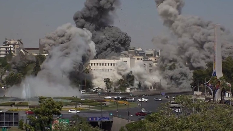 Israel realiza un ataque aéreo en Damasco