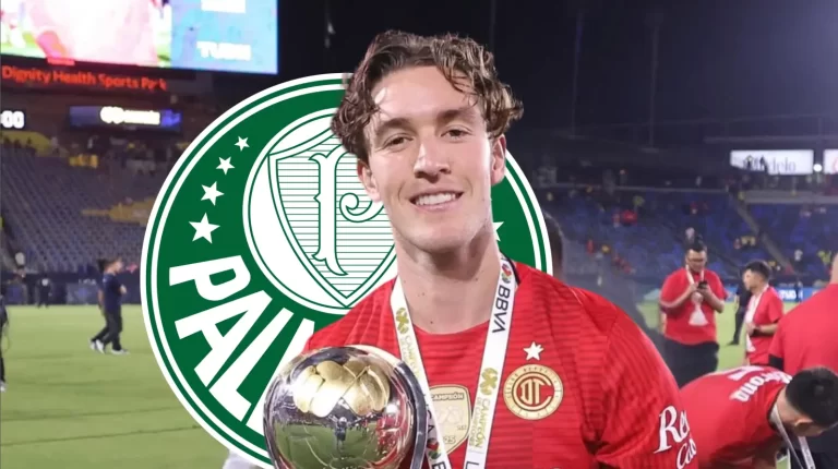 Marcel Ruiz, mediocampista del Toluca, en negociaciones con el Palmeiras