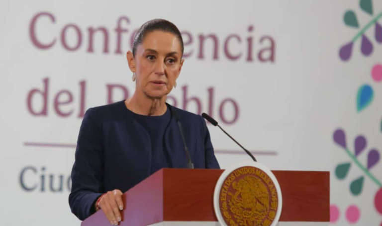 Claudia Sheinbaum denuncia el involucramiento de Estados Unidos y México en el huachicol