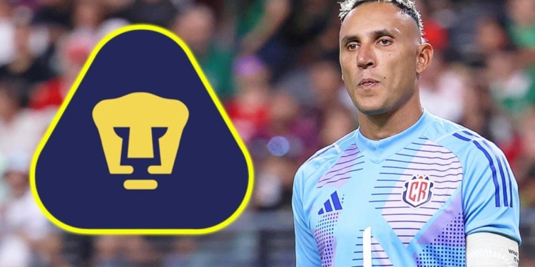 Pumas UNAM registra a Keylor Navas para el Apertura 2025