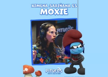 Ximena Sariñana da voz al personaje Moxie en la nueva película de Los Pitufos