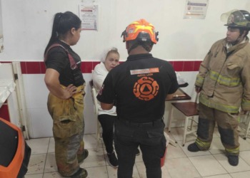 Empleada sufre atrapamiento de brazo en molino industrial en Guadalupe