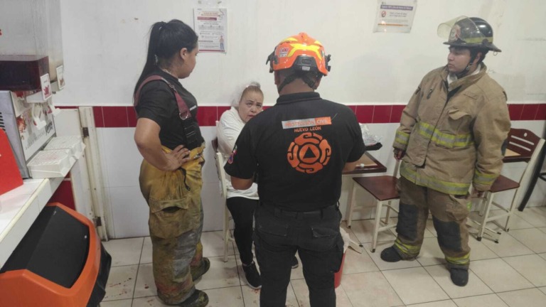 Empleada sufre atrapamiento de brazo en molino industrial en Guadalupe