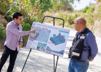 Entregan obras pluviales en Valle Sur y Valle del Virrey en Juárez