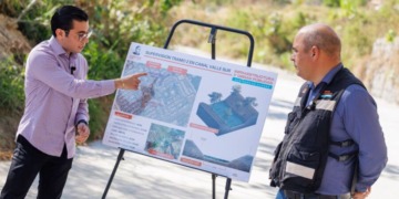 Entregan obras pluviales en Valle Sur y Valle del Virrey en Juárez