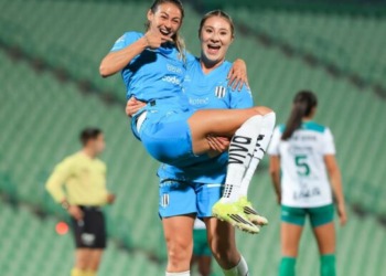 Rayadas suma de a tres goleando a Santos Femenil