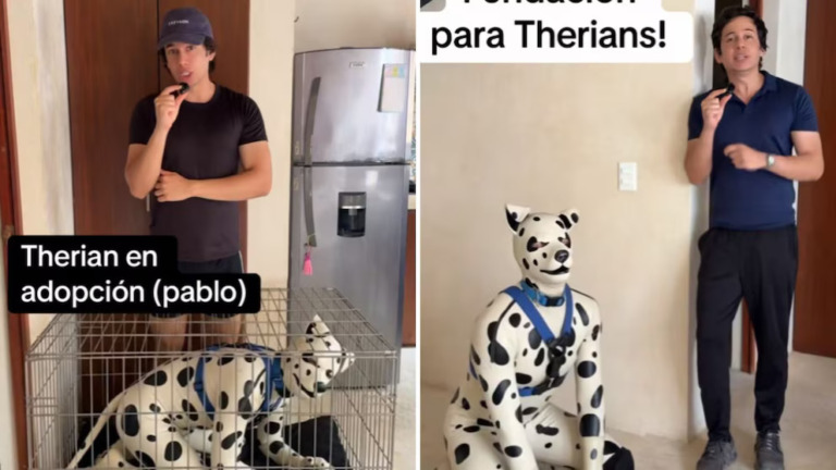 Hombre 'therian' que se identifica como dálmata busca adopción y cuidados