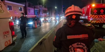 hombre atropellado en San Pedro