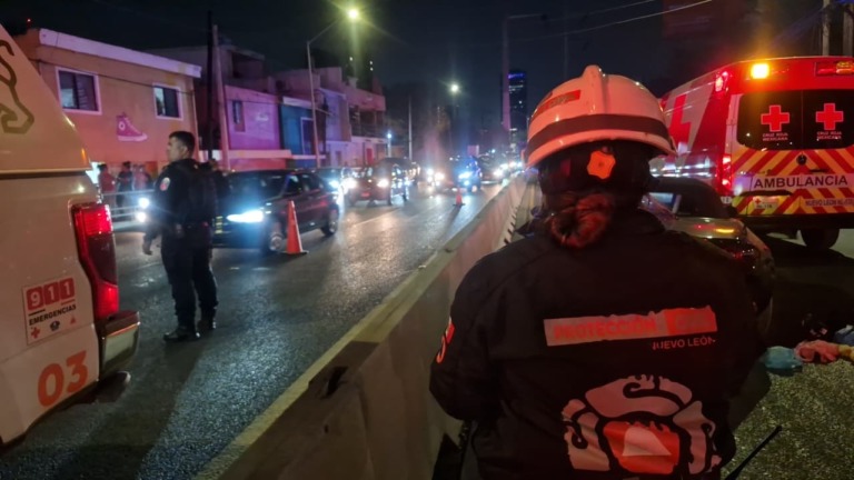 hombre atropellado en San Pedro