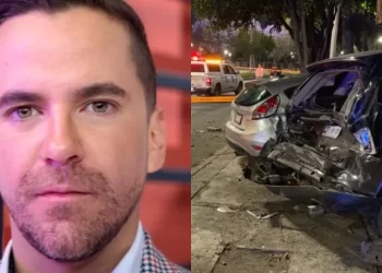 Reportan accidente automovilístico del conductor Mauricio Mancera