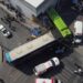VIDEO: Revelan trayecto del autobús de Transpaís antes del choque; fachada continúa sin resguardo