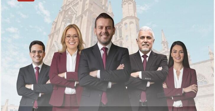 Ulises Mejía, aspirante de Morena a la gubernatura de Zacatecas.