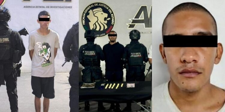 Detención de sospechosos en Apodaca por homicidio