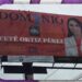 Espectacular de promoción con la imagen de la regidora Esther Ortiz Pérez en Puebla.