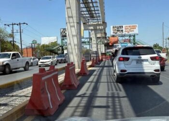 Restricciones viales por obras Metro Línea 6 en Guadalupe