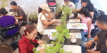 Actividad de educación ambiental en Monterrey con la iniciativa Alameda de Pinta