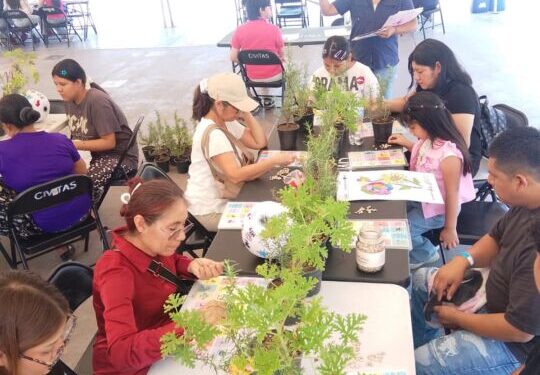 Actividad de educación ambiental en Monterrey con la iniciativa Alameda de Pinta