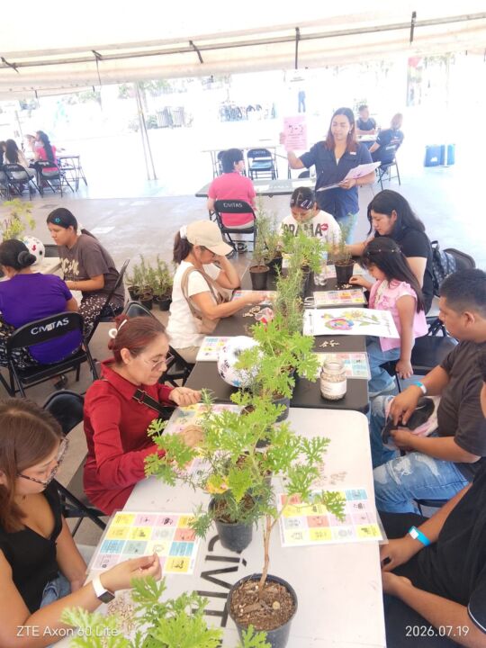 Actividad de educación ambiental en Monterrey con la iniciativa Alameda de Pinta