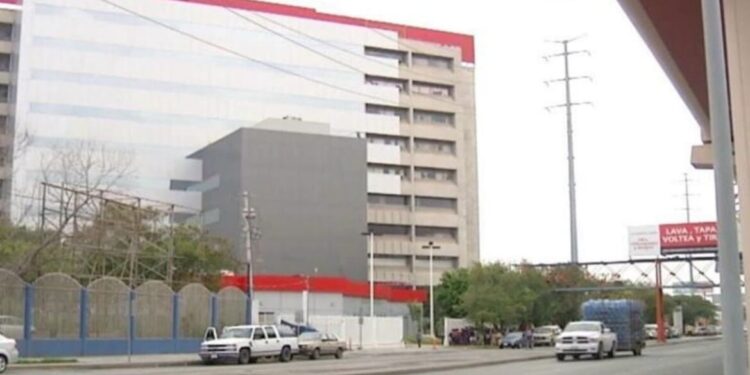 Imagen del Hospital Metropolitano en Monterrey, donde falleció la niña.