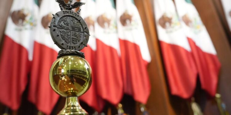Manifestación en apoyo a la no continuidad del rochismo en Sinaloa