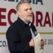 Alfonso Ramírez Cuéllar durante una conferencia en la Cámara de Diputados
