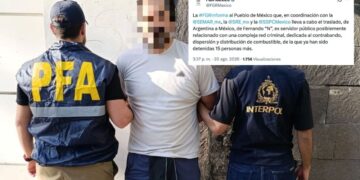 Fernando N traslado a México por contrabando de combustible