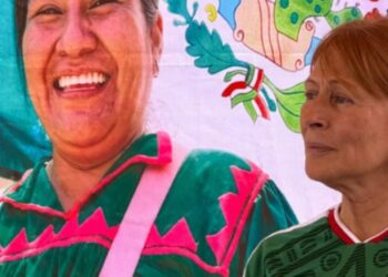 Tatiana Clouthier en recorridos por Nuevo León