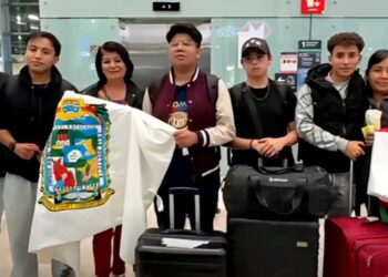 Repatriación de estudiantes de Puebla tras sismo en Colombia
