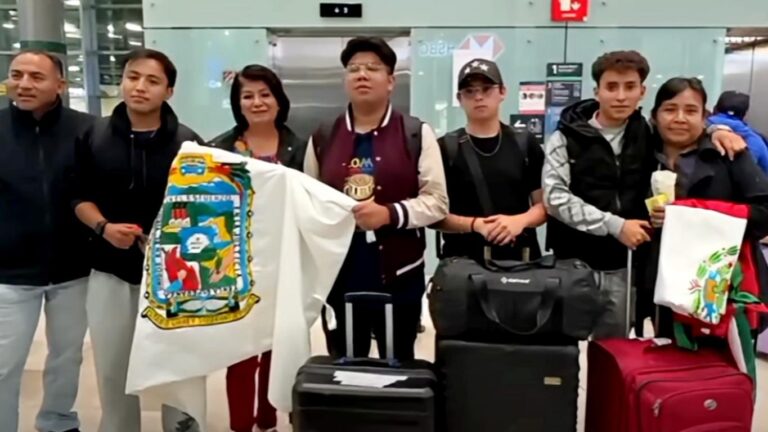 Repatriación de estudiantes de Puebla tras sismo en Colombia
