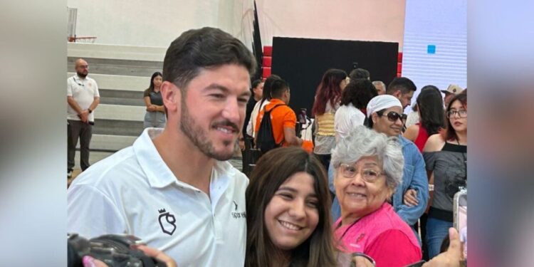 Samuel García y Claudia Sheinbaum en evento de coordinación gubernamental