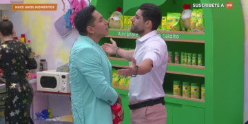 Masad Altamimi y Ese Pérez discutiendo en La Casa de los Famosos