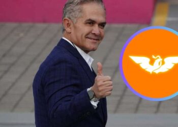 Miguel Ángel Mancera durante un evento de Movimiento Ciudadano