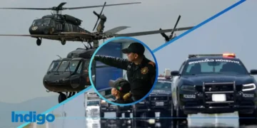 Patrullaje de Fuerza Civil en carreteras de Nuevo León