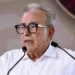 Jorge Álvarez Máynez durante una conferencia de prensa.