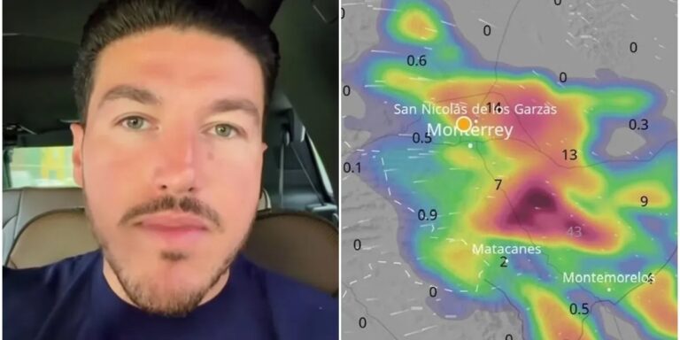 SAMUEL GARCÍA LANZA ALERTA PREVENTIVA POR LLUVIAS INTENSAS EN NUEVO LEÓN
