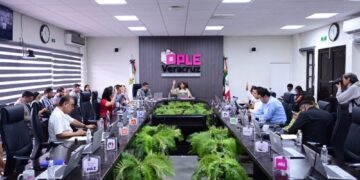 Financiamiento público aprobado por el OPLE Veracruz para el año 2027.