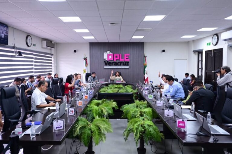 Financiamiento público aprobado por el OPLE Veracruz para el año 2027.