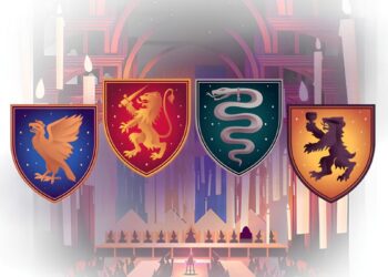 Nuevos emblemas de las casas de Hogwarts presentados por HBO