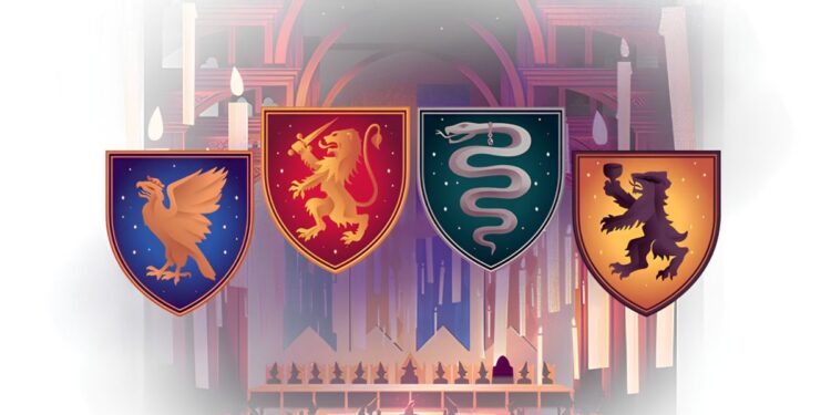 Nuevos emblemas de las casas de Hogwarts presentados por HBO